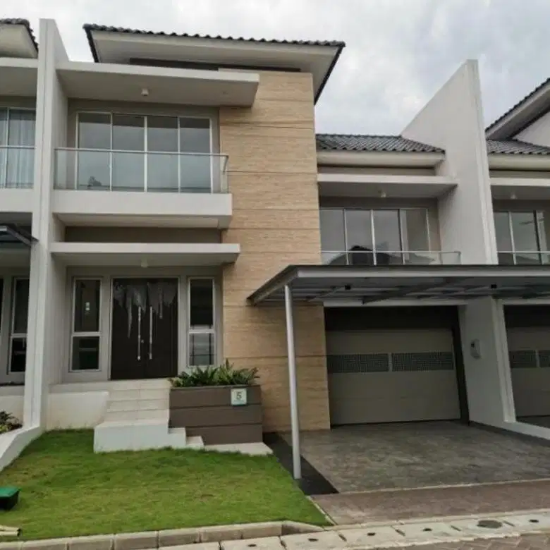 RUMAH DIJUAL PIK UKURAN 10X25 ARALIA GOLF ISLAND 2.5 LANTAI CLUSTER B