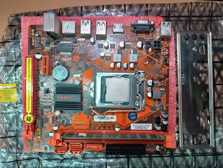Mobo + proccesor i3 murah