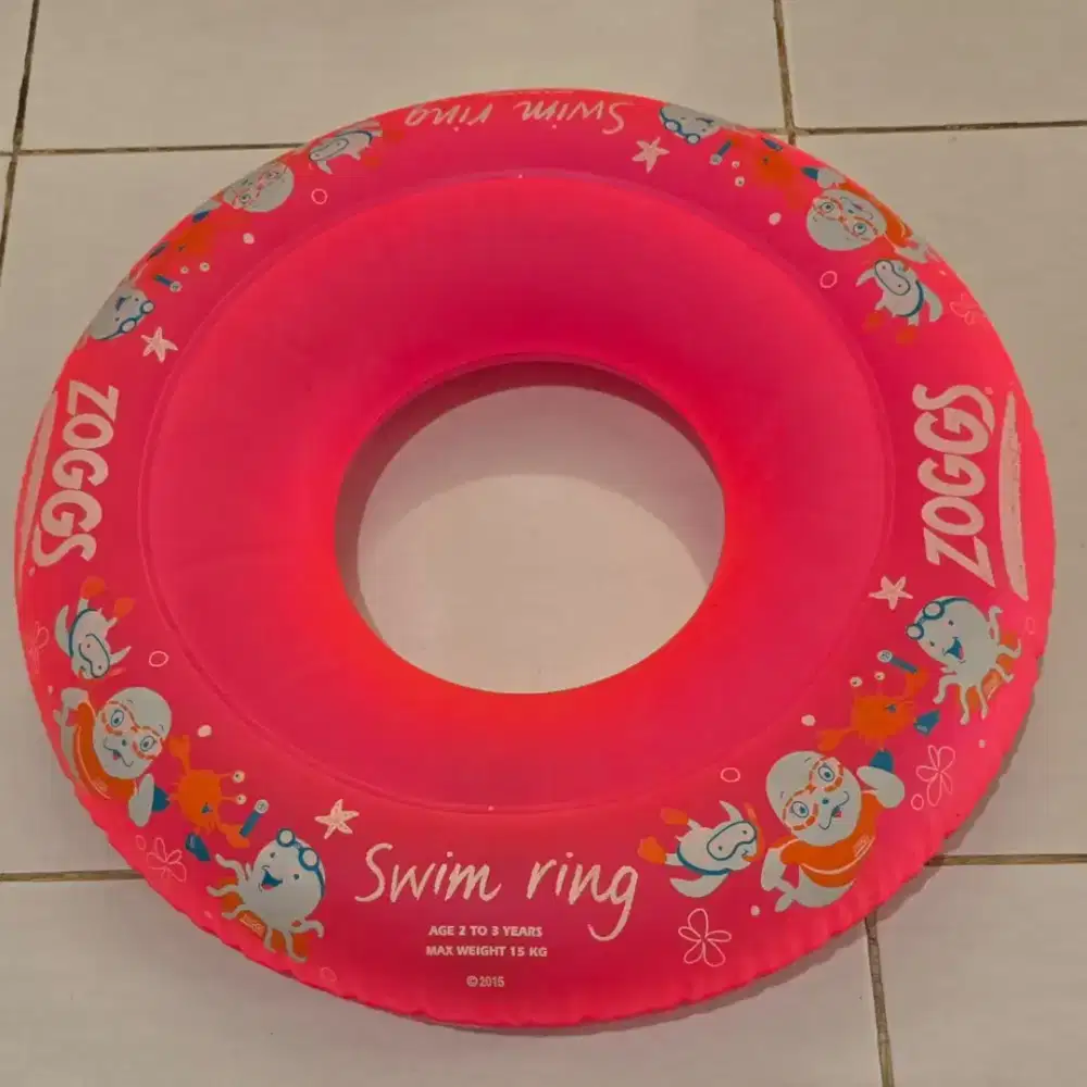 Mothercare Zoggs Miss Zoggy Swim Ring Pink - Ban Renang Anak