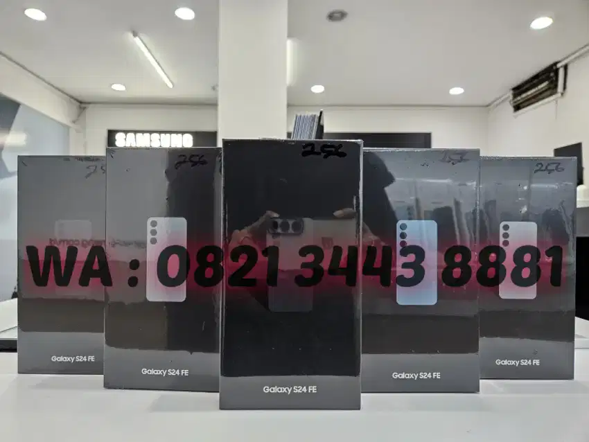 Samsung S24 Fe Ram 8/512Gb BARU Free Buds2