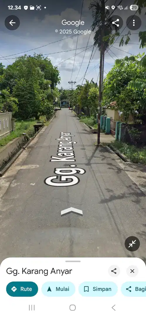 Tanah pangeran natakusuma ukuran 18 x 42