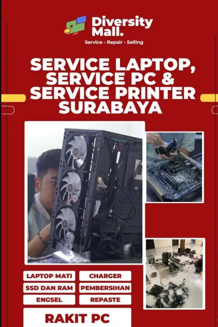 Jasa Service Laptop Surabaya Cepat Bergaransi