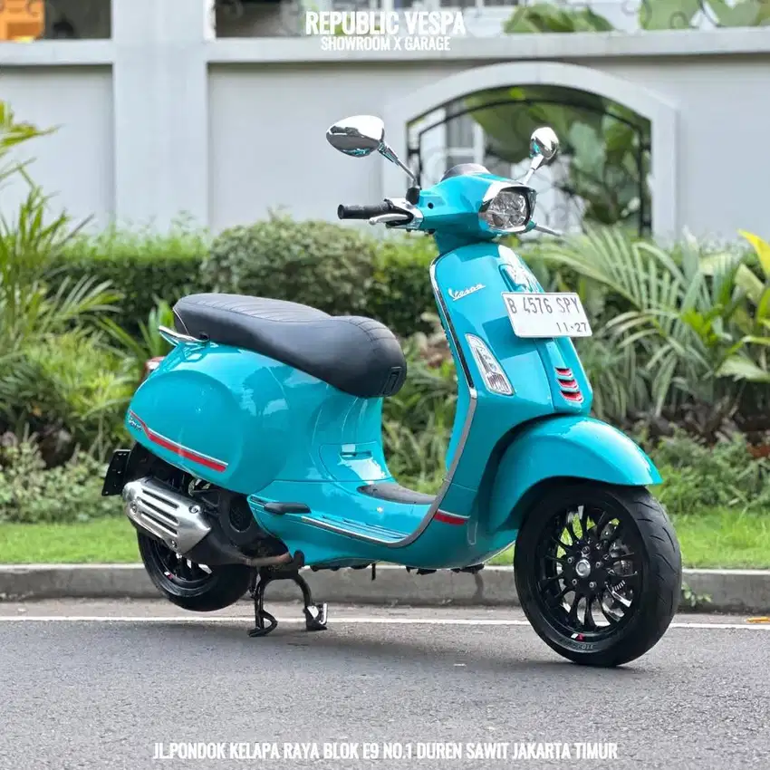 PIAGGIO VESPA SPRINT S 150 IGET ABS LED Tahun 2022 WARNA BLUE AUDACE F