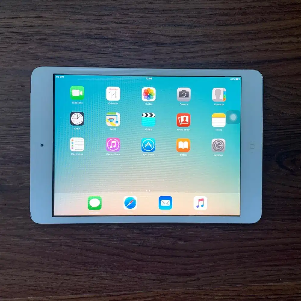 iPad Mini WiFi + Cellular 32GB Silver | Bisa SIM All Operator