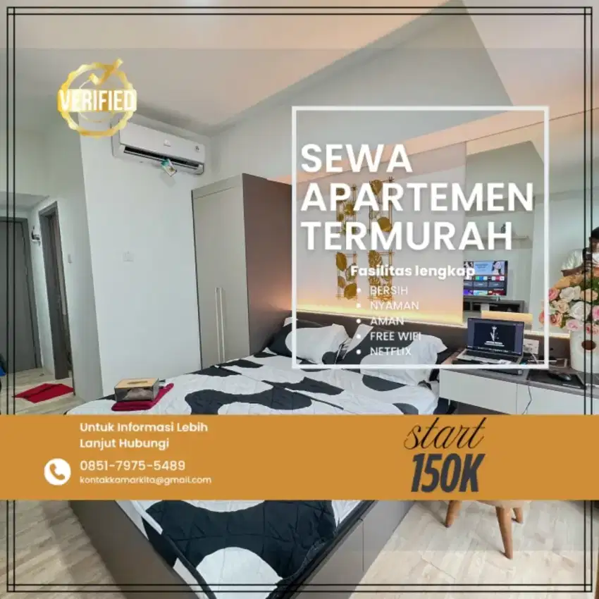 Apartemen Bassura City Sewa Harian/Transit Termurah Jakarta Timur