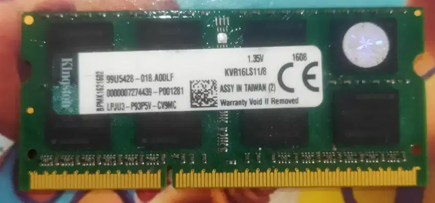 RAM sodimm DDR3L 8Gb