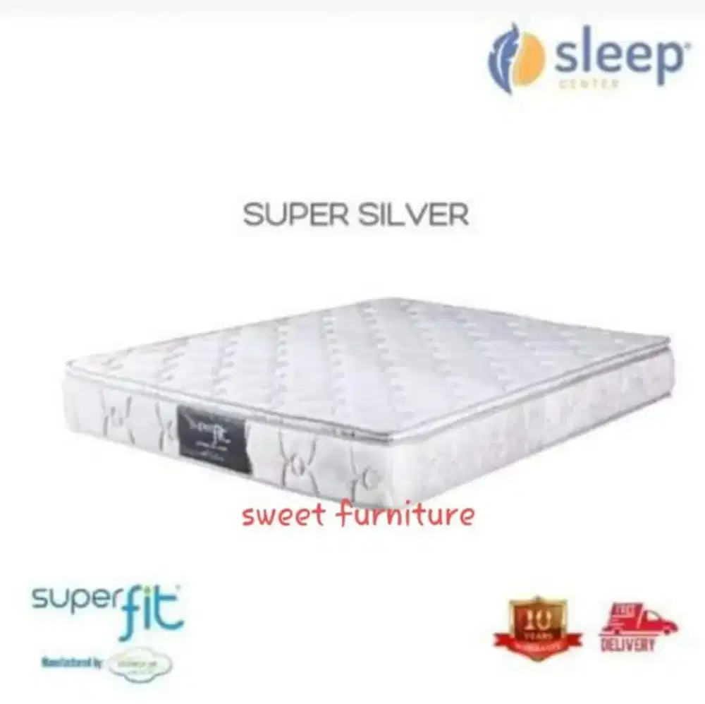 Springbed comforta super silver 6 kaki