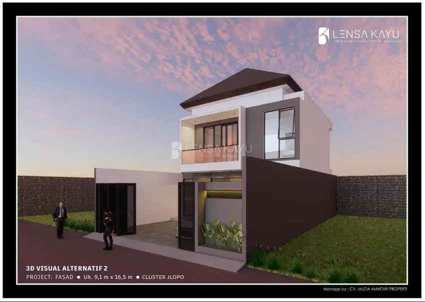 Perumahan di SOBA, Tepi Jln Raya, Desain Rumah Bebas sesuai Impian