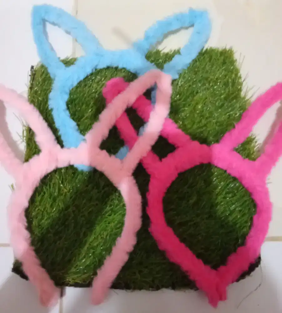 Bando anak telinga kelinci 3wrna