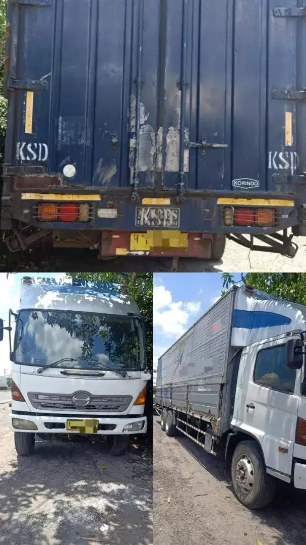 Hino FL 235 JW wing box