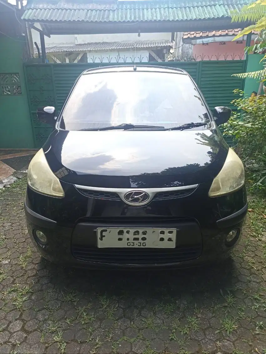 Dijual Cepat Hyundai i10 Hitam metalik A/T 2009 Terawat Siap Pakai