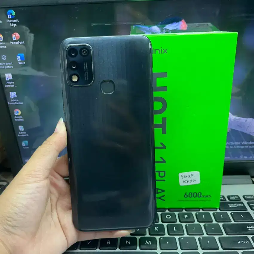Infinix Hot 11 play 4 / 64GB Ori Second