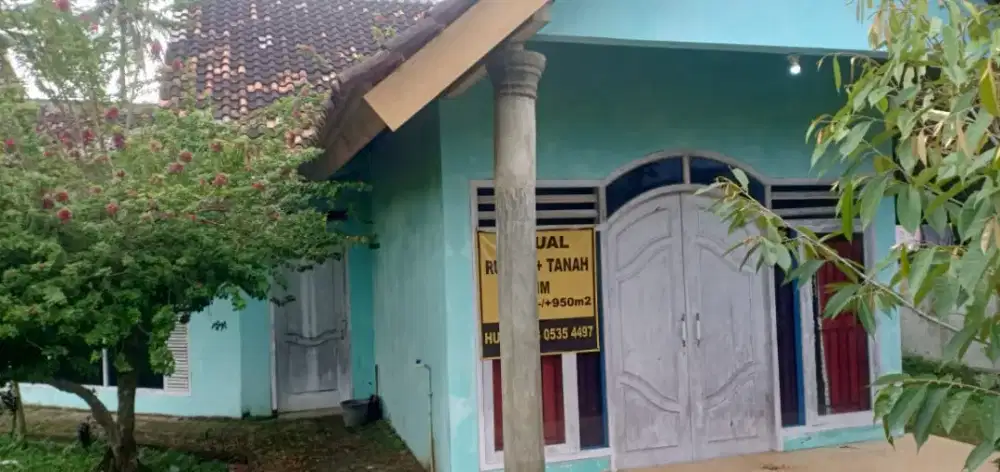 Rumah dihook view sawah gedong tataan