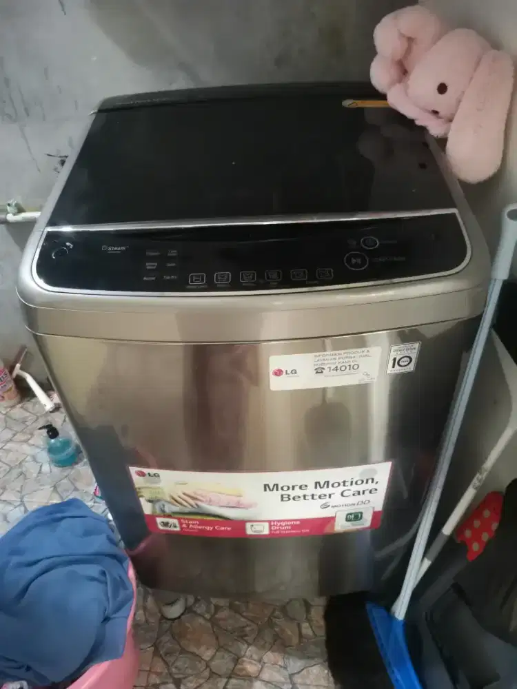 Mesin cuci LG wf sa12hd6 inverter