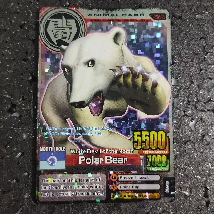 Kartu Animal Kaiser - Polar Bear - 100% Original