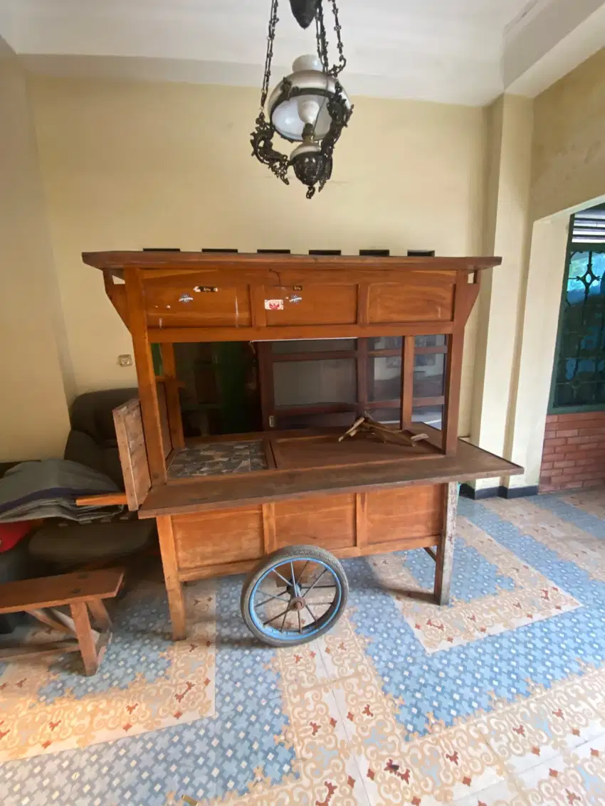 Dijual cepat gerobak angkringan second