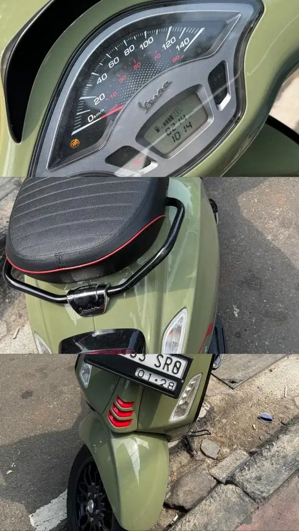Vespa Sprint S 150 ABS IGET Tahun 2022 Green Tenace