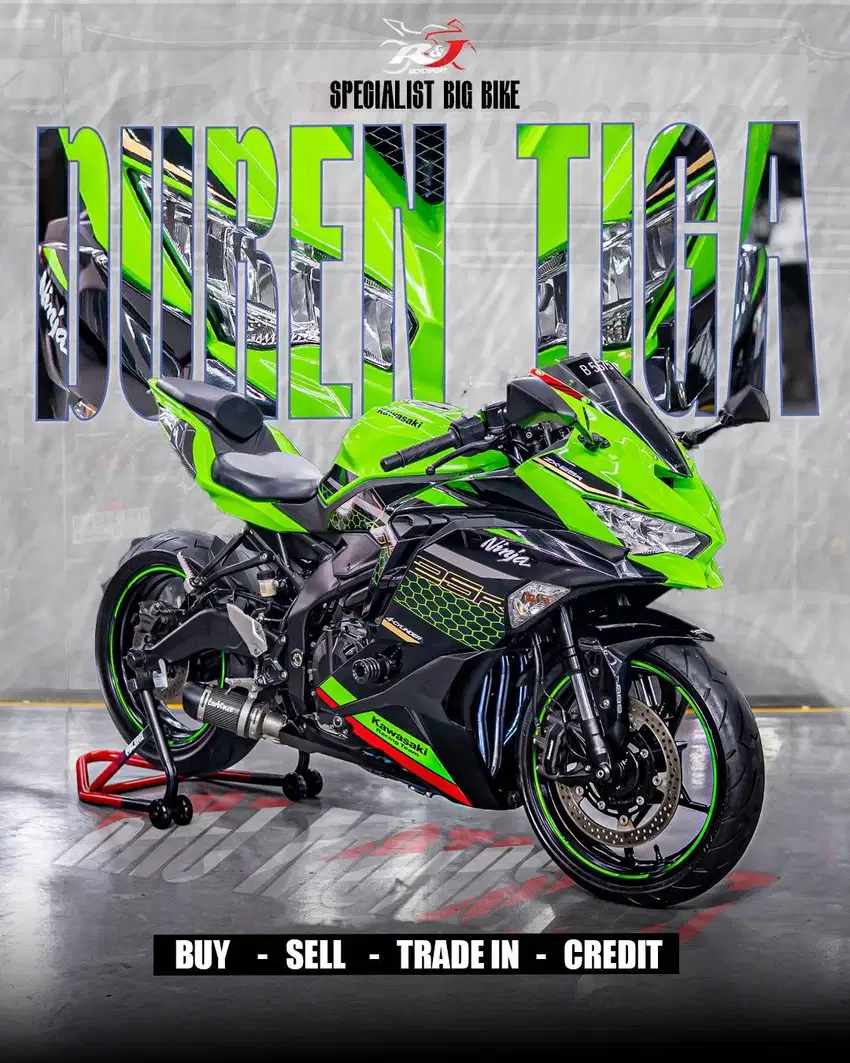Kawasaki ZX25 250cc Nik 2020 Km 7.000an Full Paper