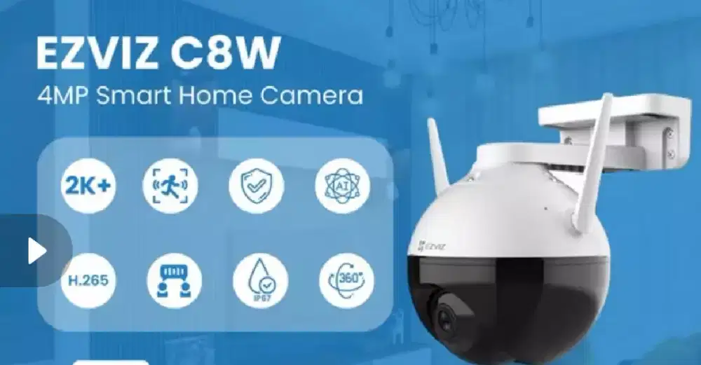 Cctv merek ezviz outdoor/indor