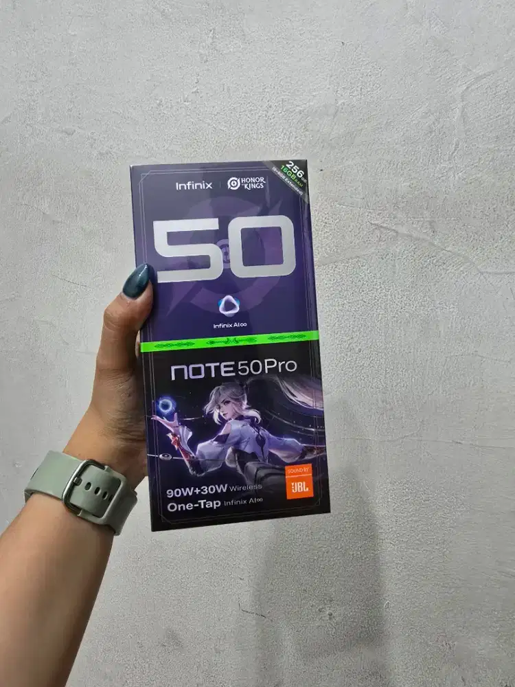 INFINIX NOTE 50 PRO 8+8/256GB SEGEL BOX