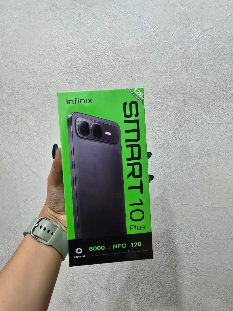 Hp sejutaan ada Nfc dan baterai 6000mAh Infinix smart10 plus 8+8/128Gb