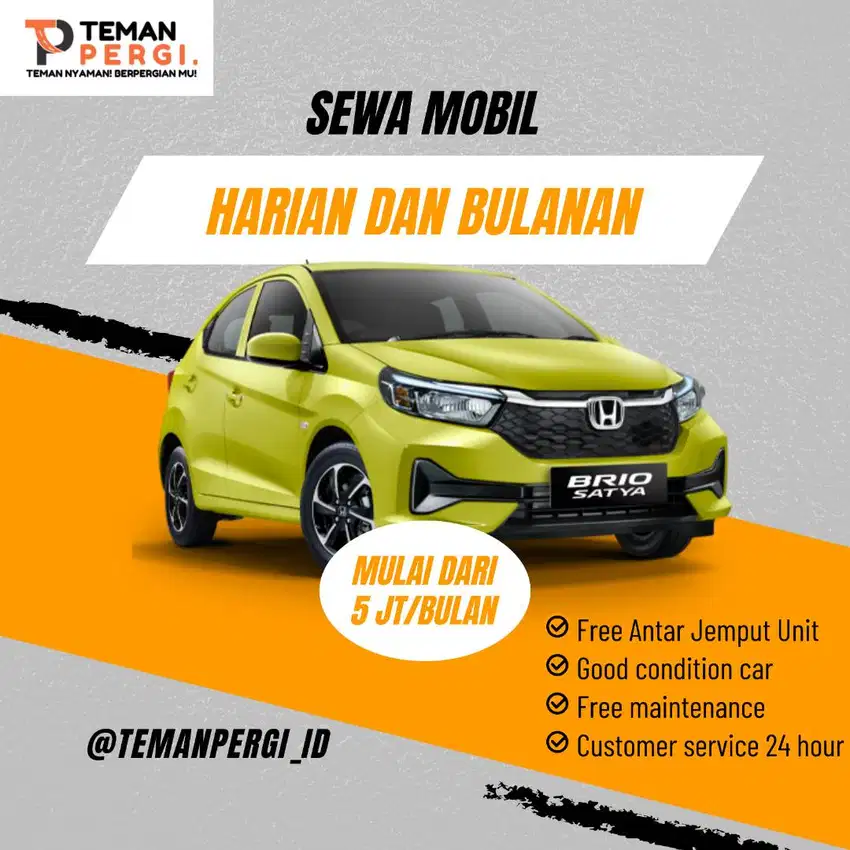 Urus rental bulanan cepet, cocok buat yang gak suka ribet!