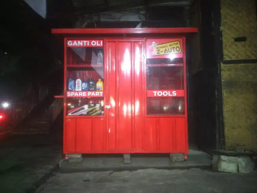 BOX COUNTENER BEKAS BENGKEL