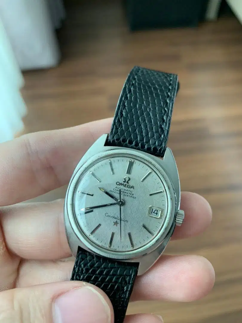 Omega Seamaster Constellation C Shape Frosty Dial