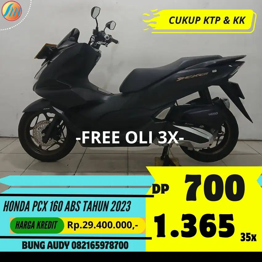 HONDA PCX 160 ABS TAHUN 2023 GRATIS KIRIM SEJABODETABEK, BERGARANSI