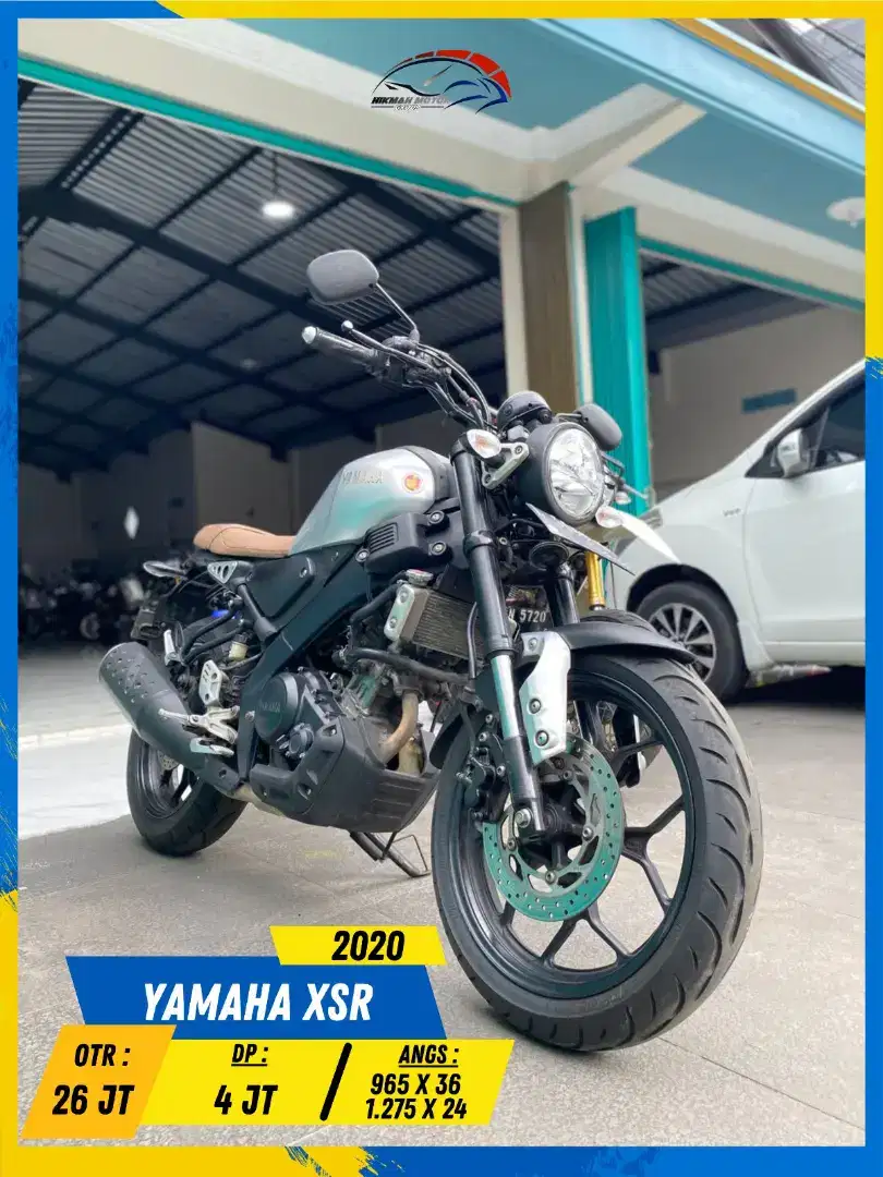 YAMAHA XSR 2020 PLAT L BEKAS BERKUALITAS HIKMAH MOTOR KEPUH MALANG