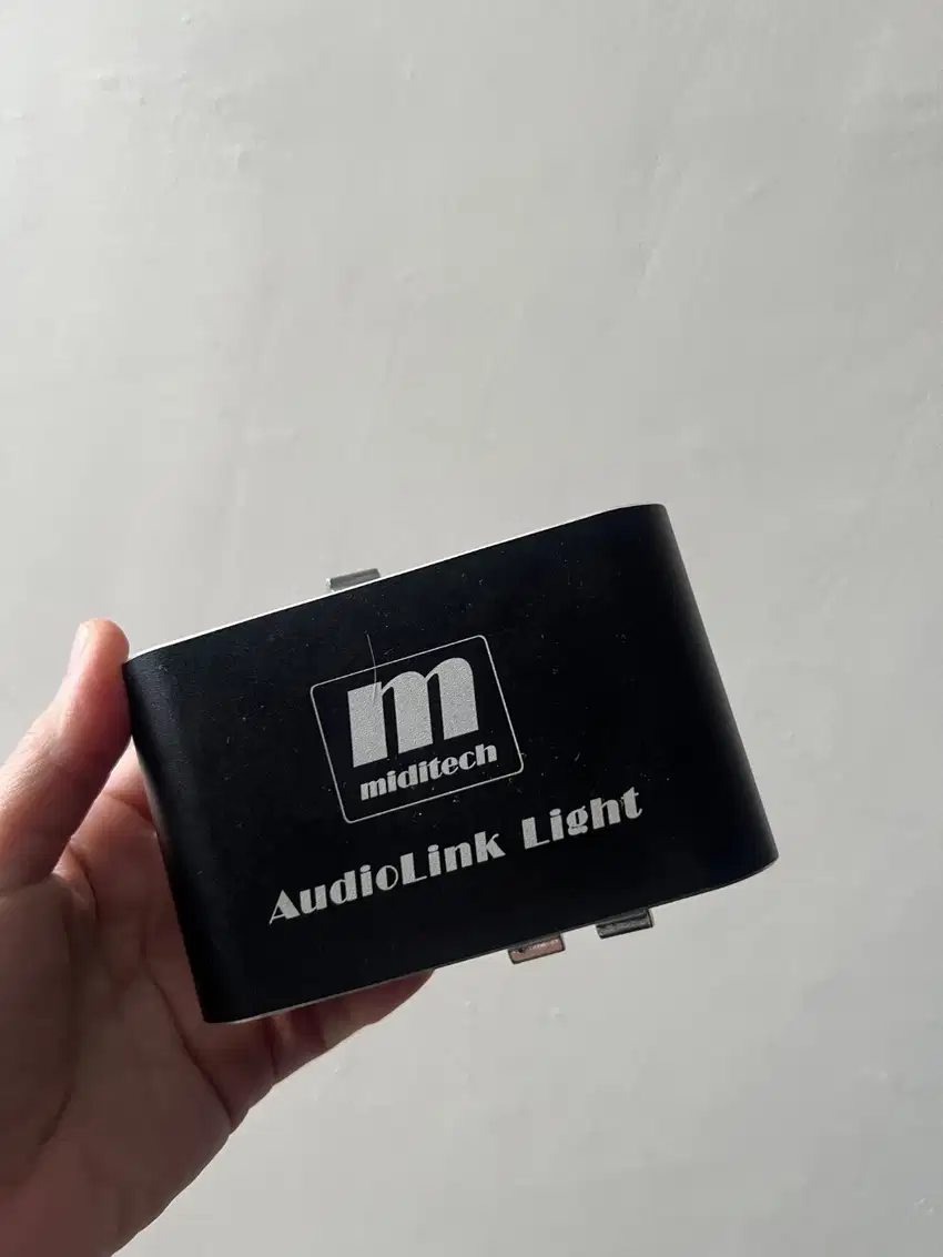 MIDITECH AUDIOLINK LIGHT SOUNDCARD RECORDING ZOOM PODCAST BROADCAST