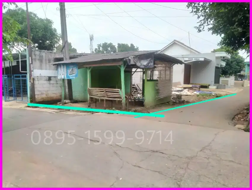 Tanah Strategis 90m² jual BU di Kranggan Jatisampurna Bekasi kota