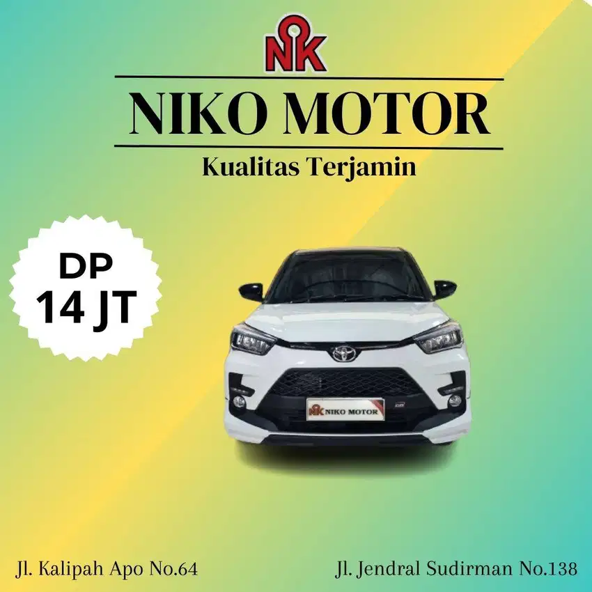 (SPT BARU KM3RB) RAIZE 1.0 GR SPORT 2TONE 2024 AT