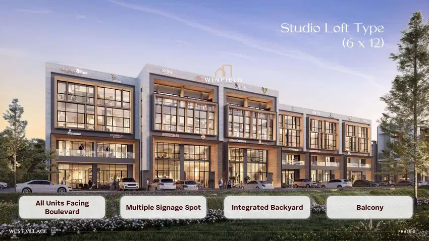 West Village Type Studio Loft di BSD City Harga 9M-an