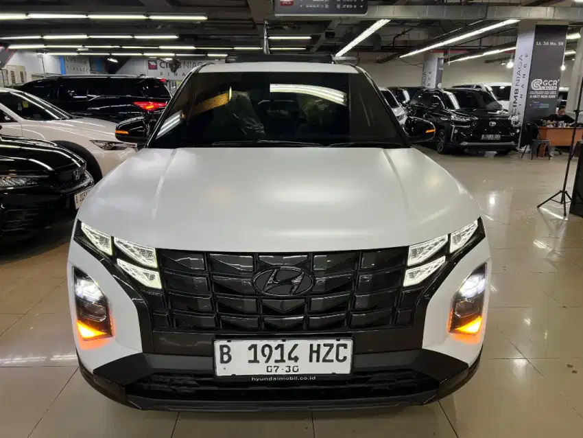 Creta Prime Alpha 2024/2025 AT.Km 100 perak .Aslii Antik.TGN1.FullOri