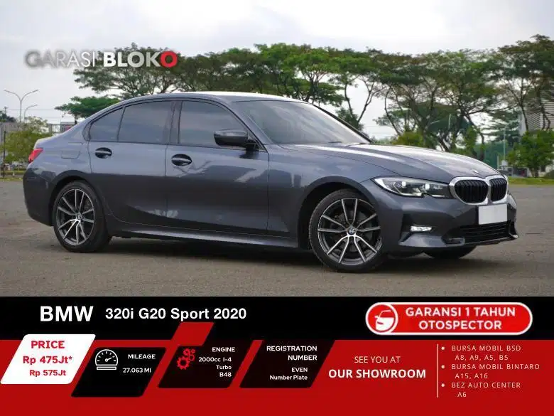 BMW 320i Sport line G20 B48 2020 / 2021