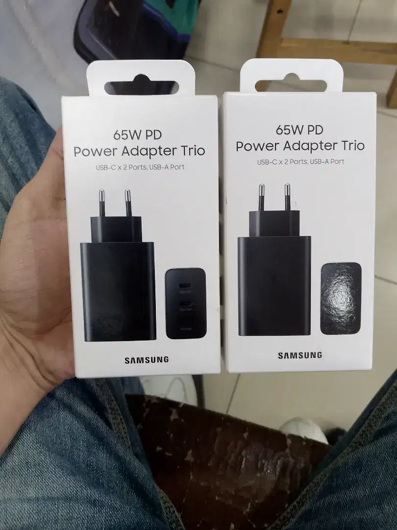 Adaptor Charger Trio 65w PD Ori Samsung