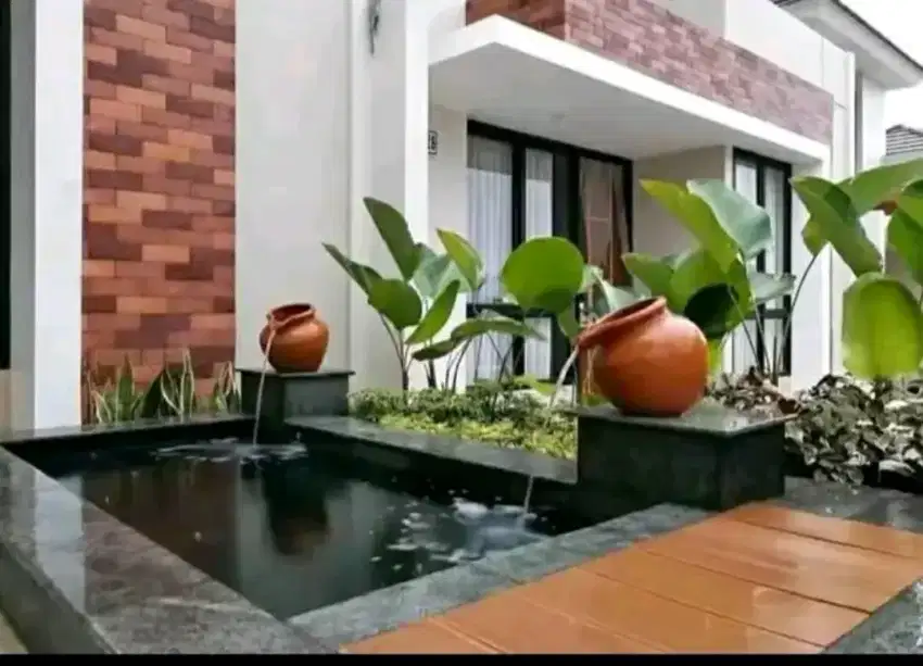 Kolam minimalis pake kendi