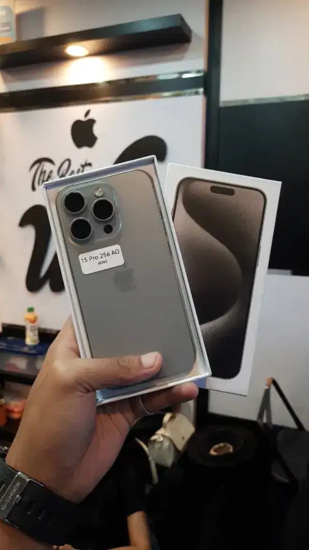 iPhone 15 pro 256GB inter allop fullset
