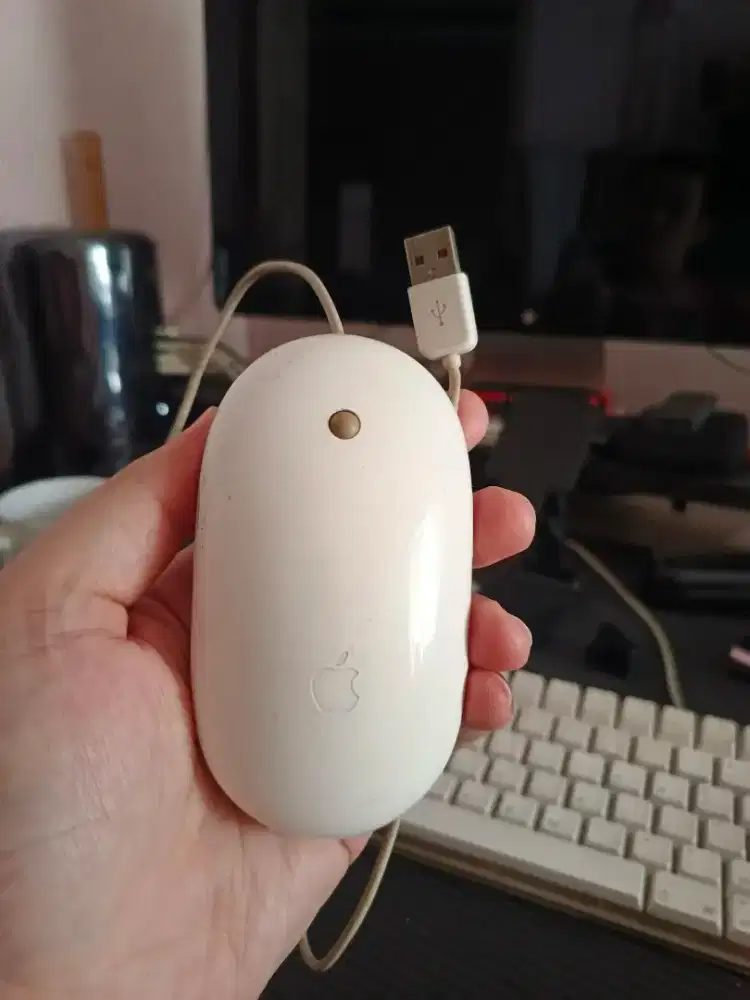 USB Mouse Mac iMac Macbook ori Apple  100% Normal