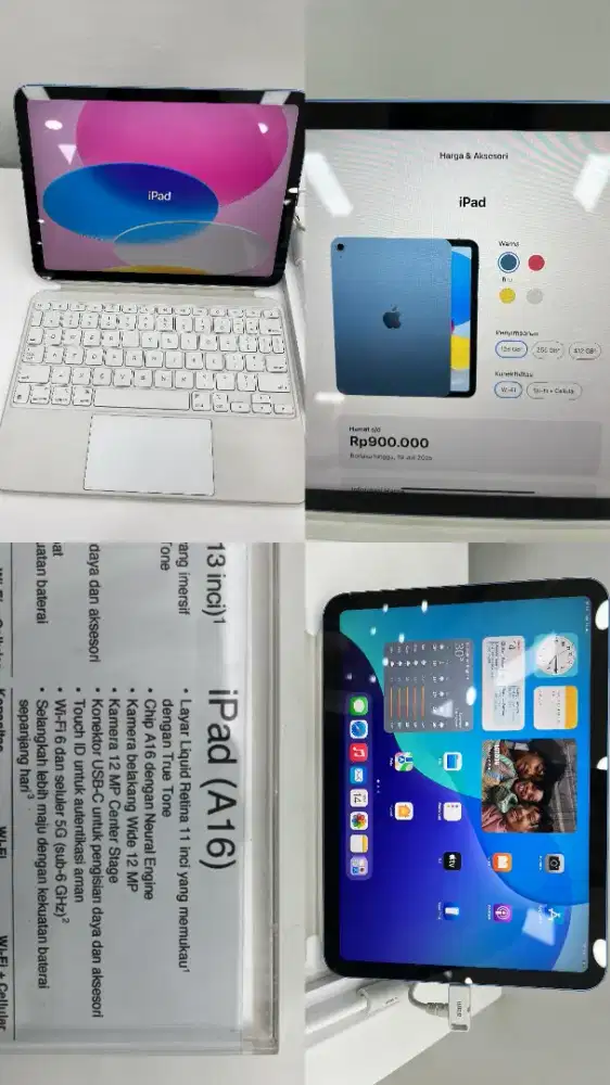 Ipad A16 bisa cicilan tanpa dp yuk