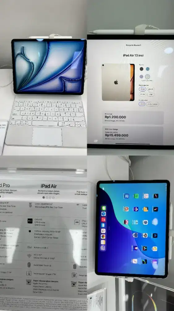Ipad Air 13 inch M3 bisa cicilan tanpa DP