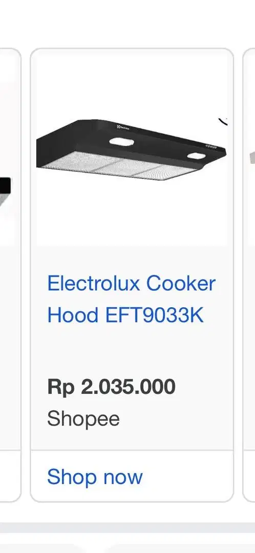 Cooker Hood Electrolux EFT9033K