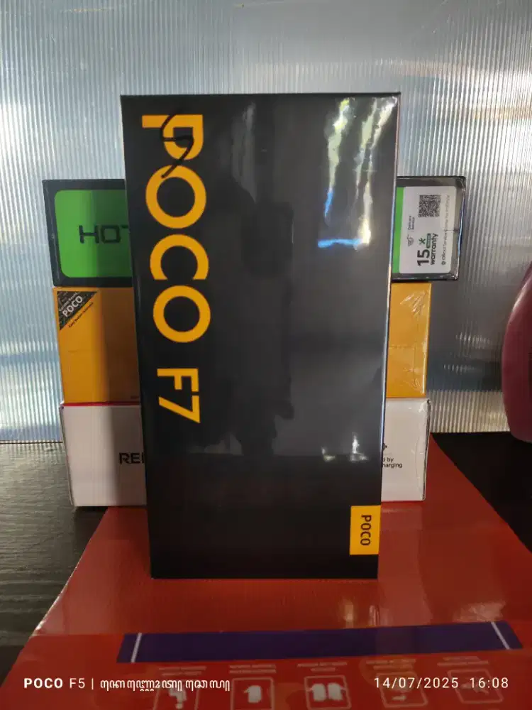 poco f7 12/512gb garansi 15 bulan warna silver