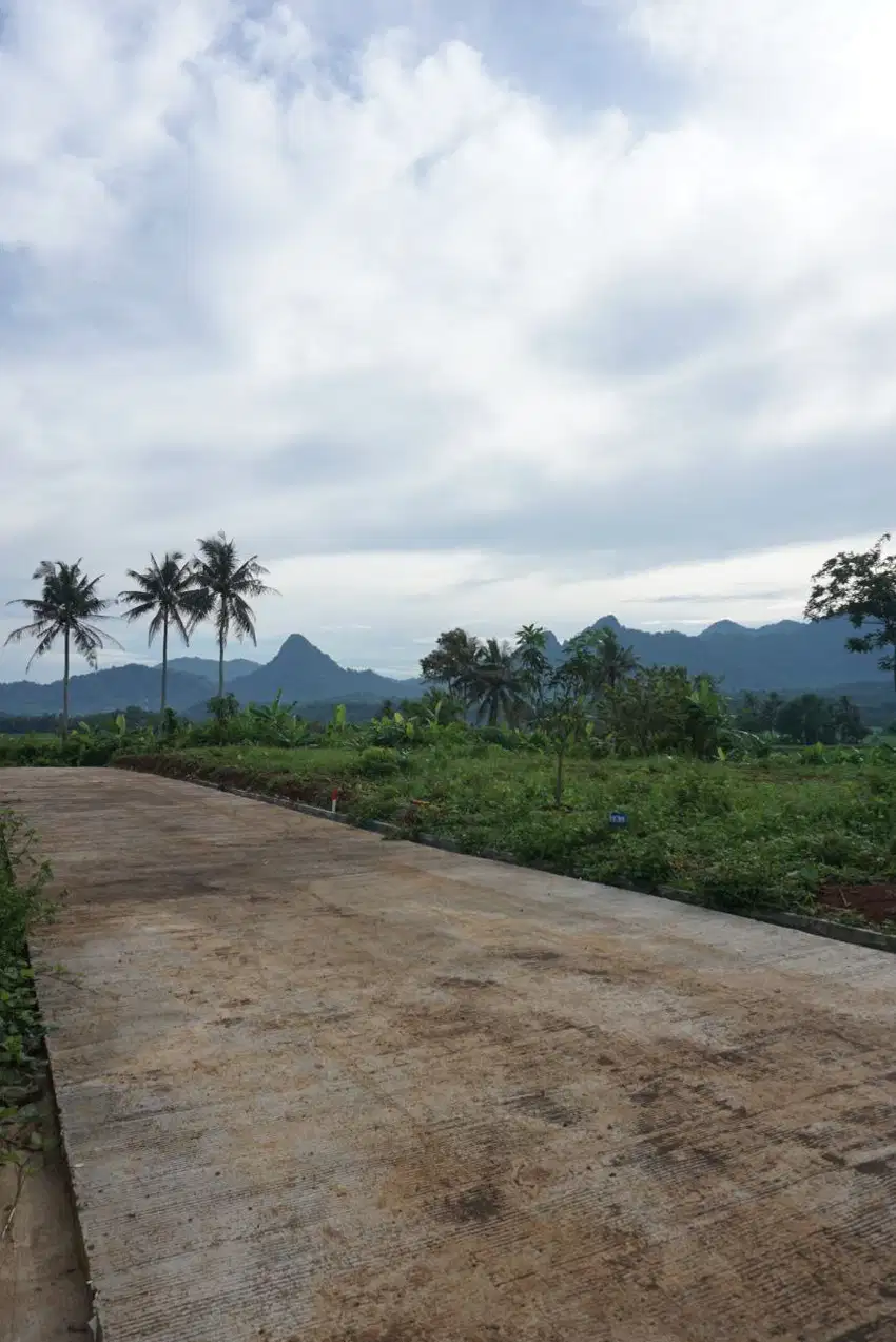 Jual tanah kavling dengan view termegah