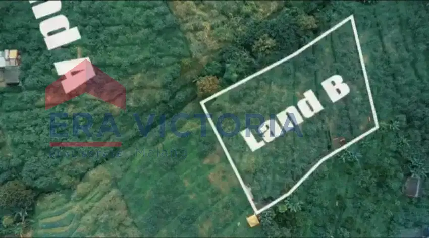 Tanah Area Batu Dekat Wisata Rekreasi Cocok untuk Cafe View Gunung