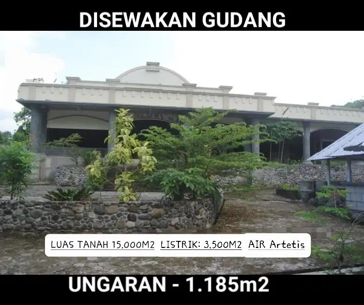 DISEWAKAN GUDANĢ UNGARAN, DEKAT SIWARAK, UNGARAN BARAT
