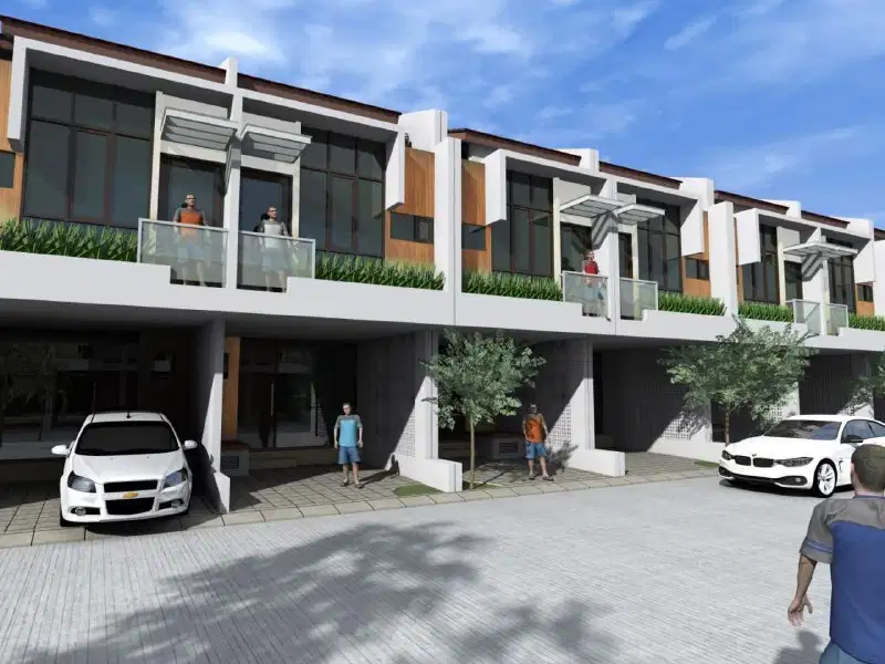 Townhouse 2Lt. Milenial Full Akses Strategis LRT Ciracas Jakarta Timur