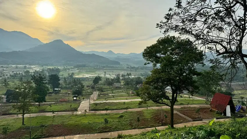 Jual tanah kavling dengan view termegah