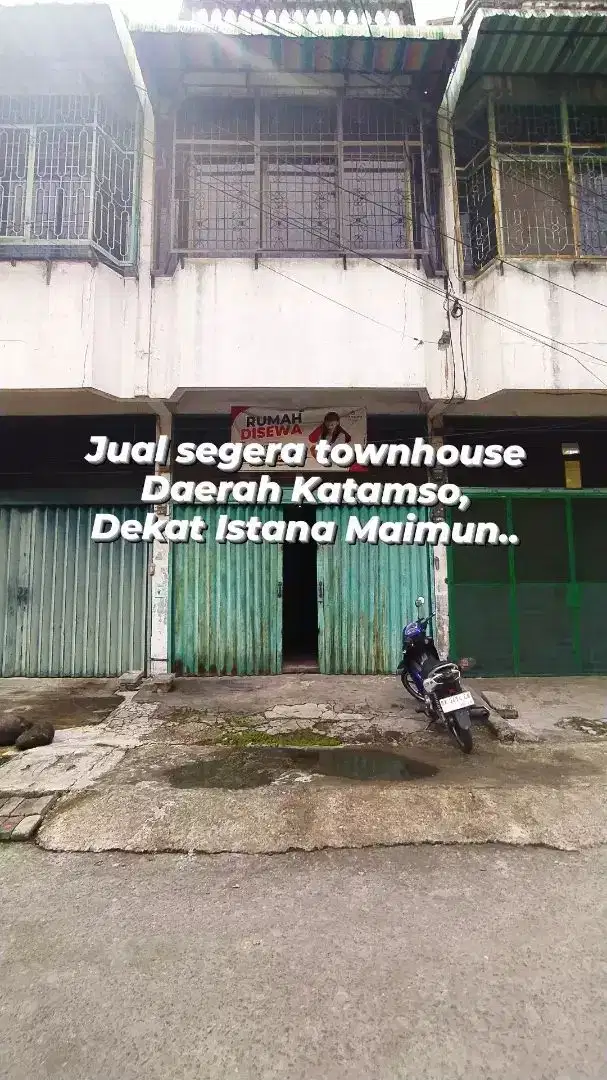 Jual cepat townhouse daerah Katamso, strategis, murah, jamin puas